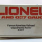 Lionel 6-9811 O Gauge SP/UP FARR Pacific Fruit Express Reefer Car #9811 LN/Box