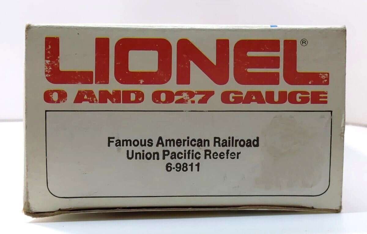 Lionel 6-9811 O Gauge SP/UP FARR Pacific Fruit Express Reefer Car #9811 LN/Box