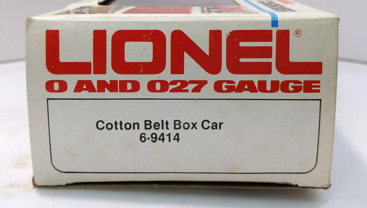 Lionel 6-9414 O Gauge Cotton Belt Boxcar #9414 NIB