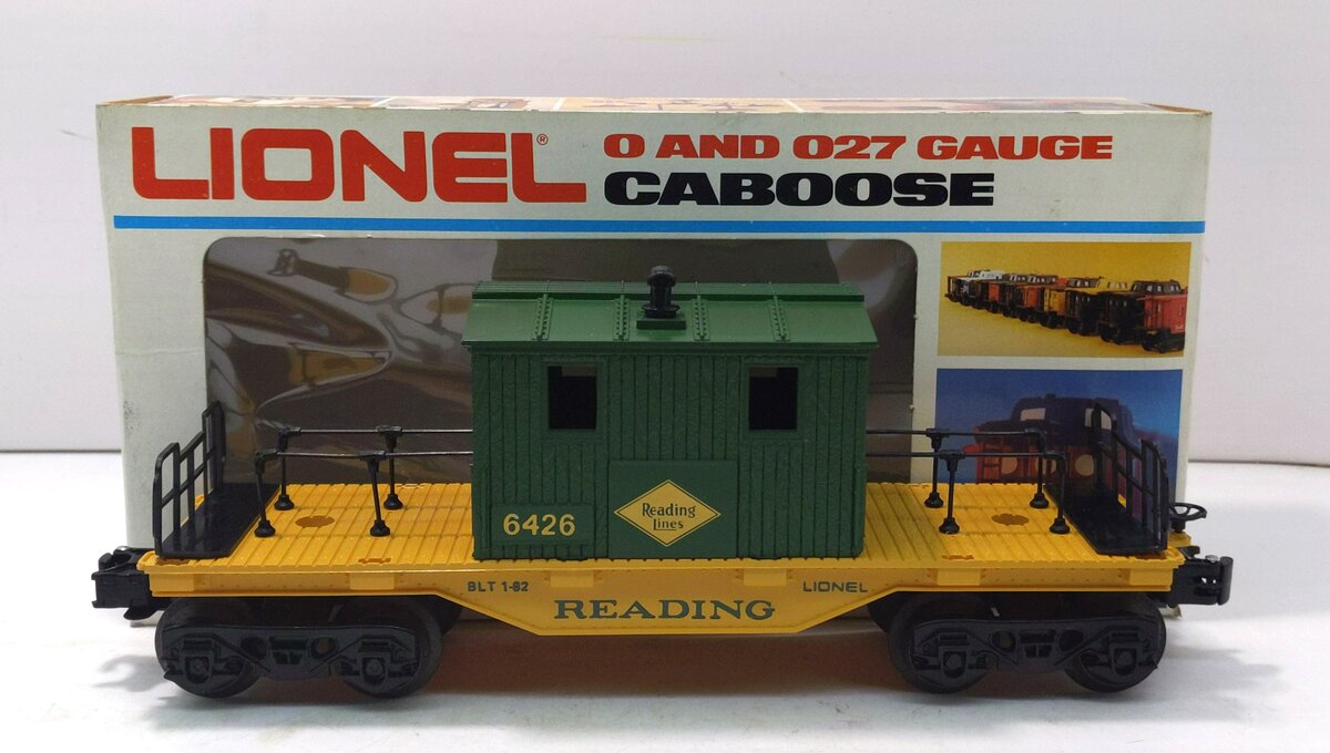 Lionel 6-6426 O Gauge Reading Maintenance Caboose