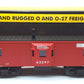 MTH 30-7711 O Gauge Norfolk Southern Bay Window Caboose #63297 NIB