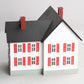 MTH 30-90333 O Gauge White With Red Shutters Built Up Farm House