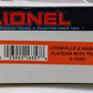 Lionel 6-16357 O Gauge Louisville and Nashville Flatcar w/Trailer NIB