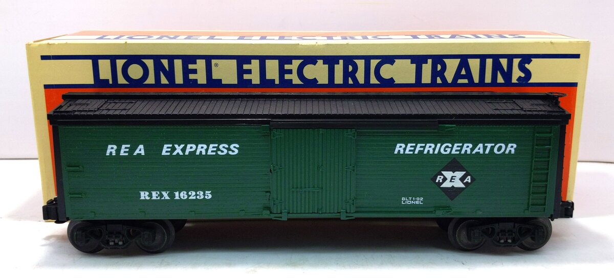 Lionel 6-16235 O Gauge Railway Express Agency Refrigerator Car #16235