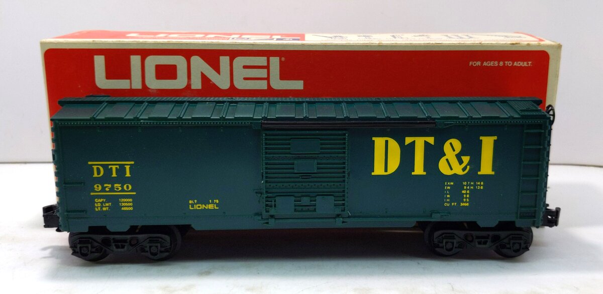 Lionel 6-9750 O Gauge Detroit Toledo and Ironton Box Car LN/Box