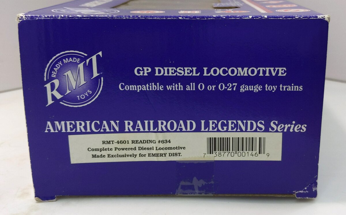 RMT 4601 O Reading Powered BEEP Diesel Locomotive #634