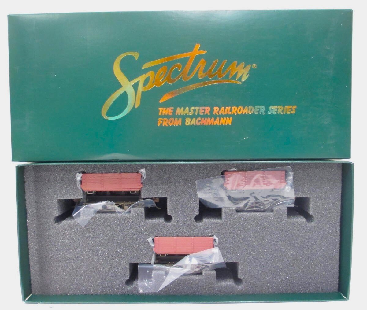 Bachmann 29801 On30 Logging and Mining Wood Side Dump Cars (Set of 3) NIB