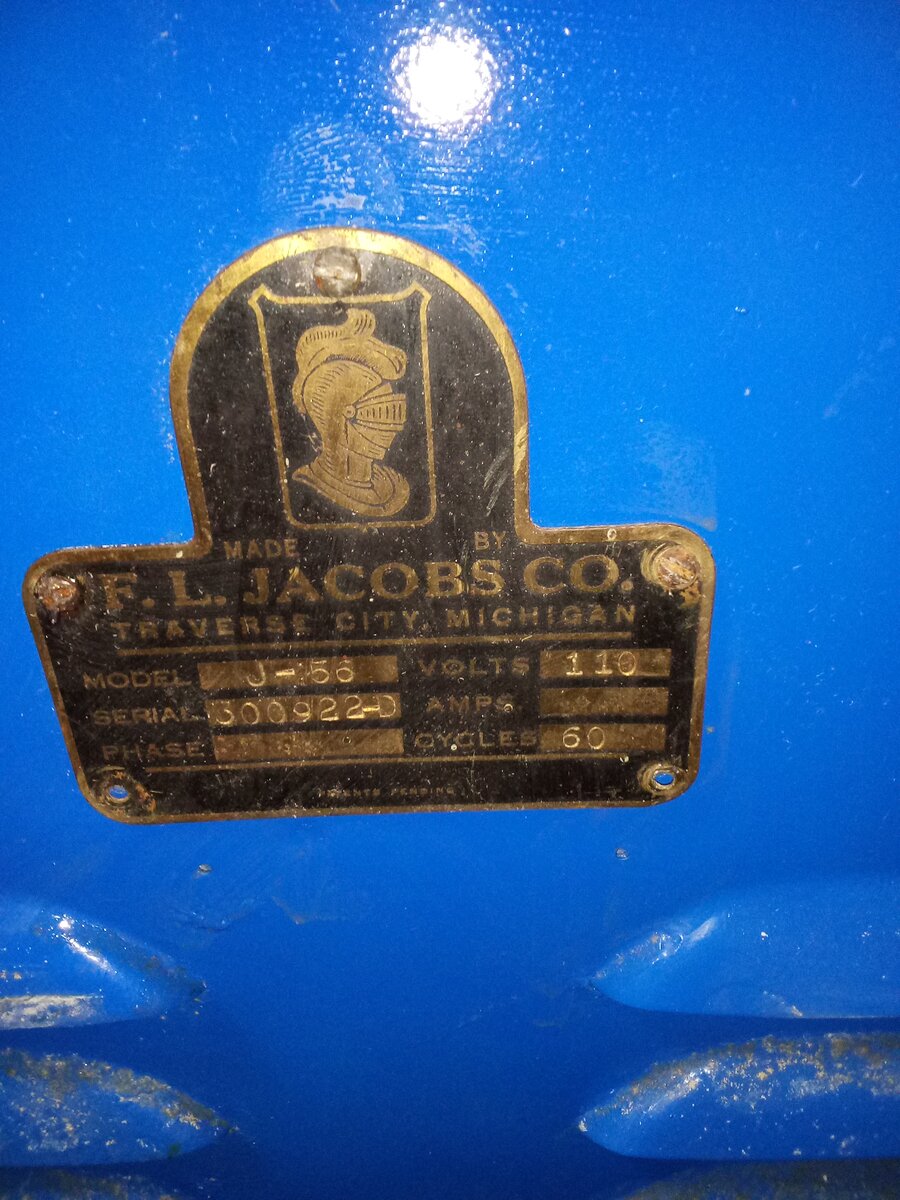F.L. Jacobs CO. J-56 Vintage Pepsi Vending Machine EX