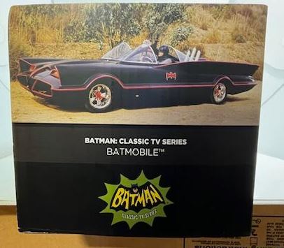 Mattel CKK31 DC Comics Multiverse Batman Classic TV Series Batmobile w Figures MT/Box