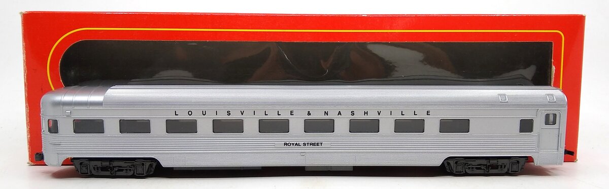 IHC 6853 HO Louisville & Nashville Royal Street Corrugated Side Observation Car LN/Box