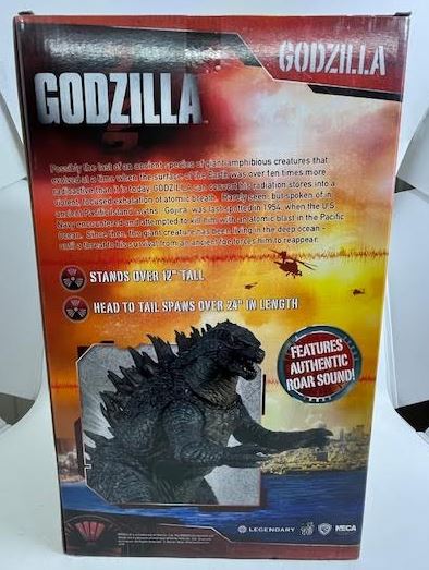 Neca 42808 2014 12 inch Godzilla Figure with Authentic Roar! MT/Box