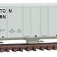 Micro-Trains 09900312 N Burlington Northern 3-Bay Covered Hopper #459053