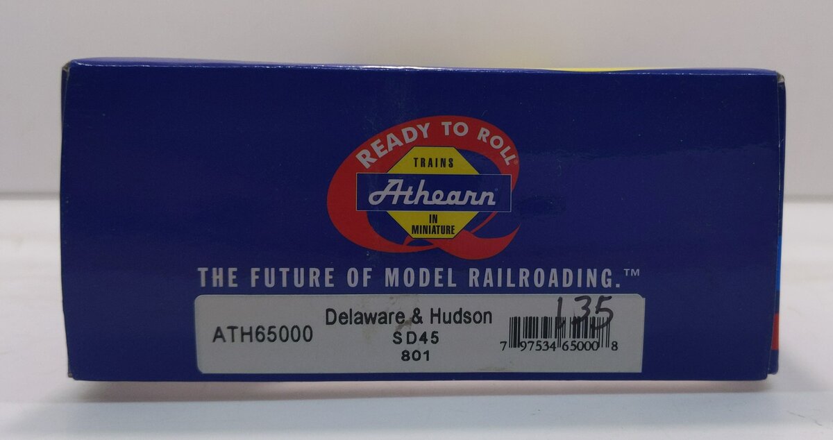 Athearn 65000 HO Delaware & Hudson SD45 Ready to Run #801