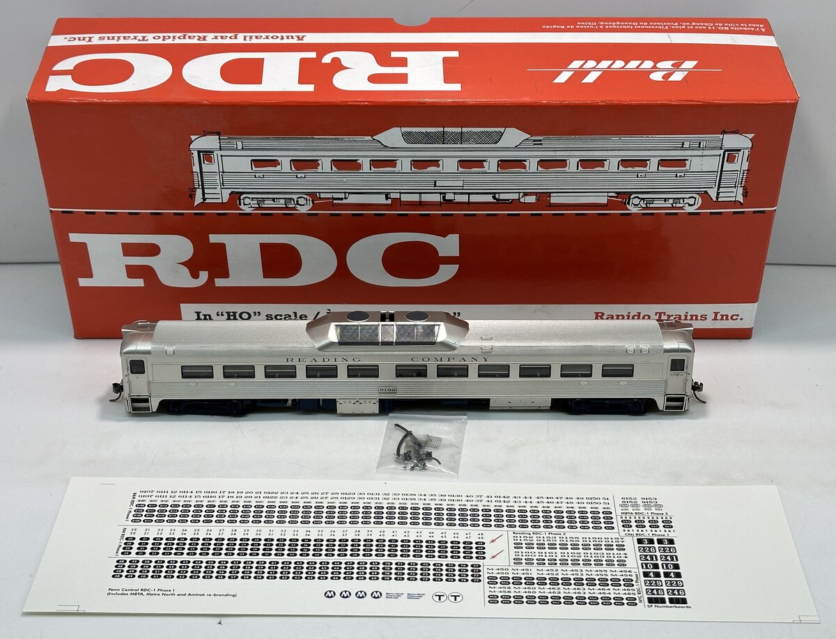 Rapido Trains 16092 HO Reading Budd RDC-1 Phase 2 #9162