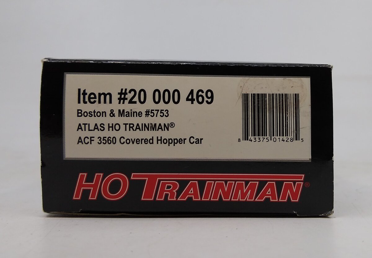 Atlas 20000469 HO Scale Boston & Maine ACF 3560 Covered Hopper #5753