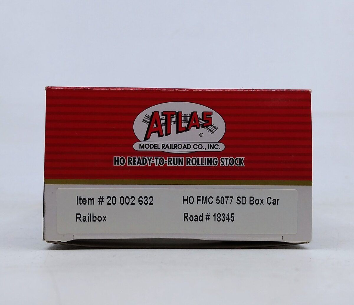 Atlas 20002632 HO Railbox FMC 5077 Boxcar #18345