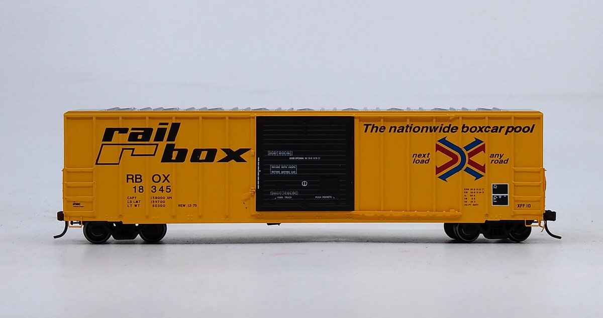 Atlas 20002632 HO Railbox FMC 5077 Boxcar #18345