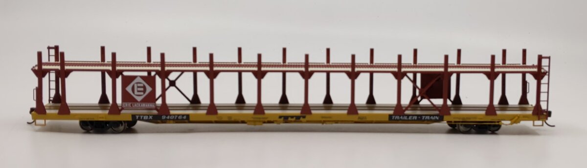 Walthers 910-8009 Erie Lackawanna Bi-Level Open Auto Rack #940764 LN/Box