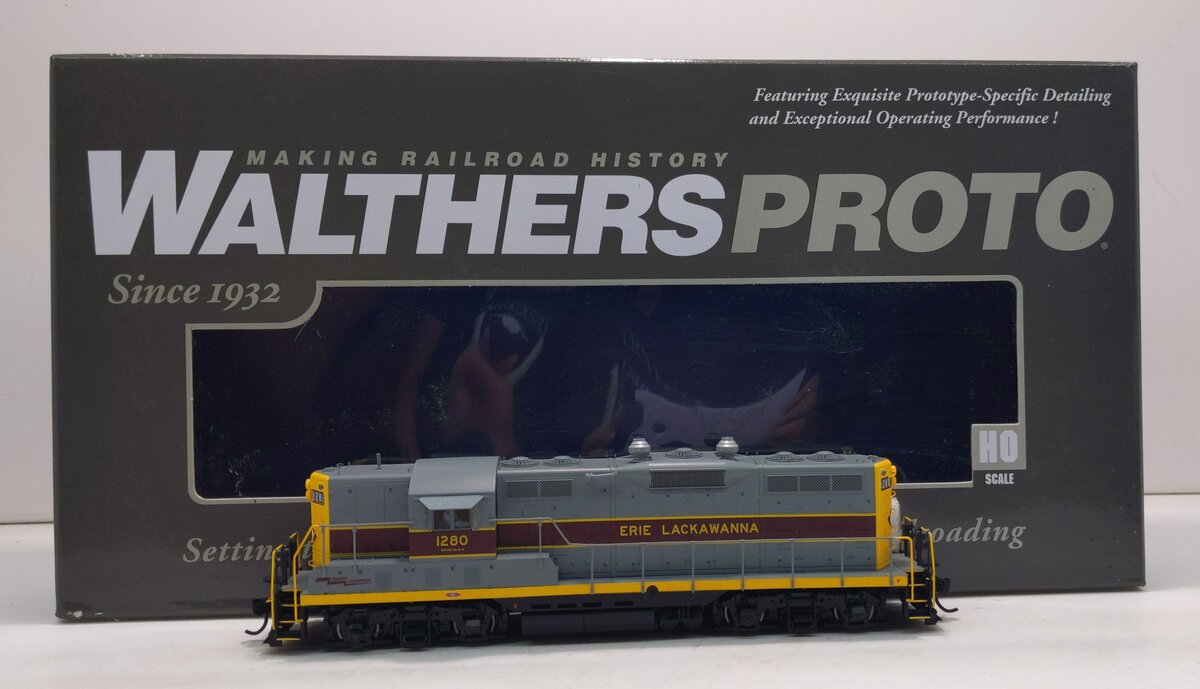 Walthers 920-42407 HO Erie Lackawanna EMD GP7 Diesel Loco w/Sound & DCC #1280