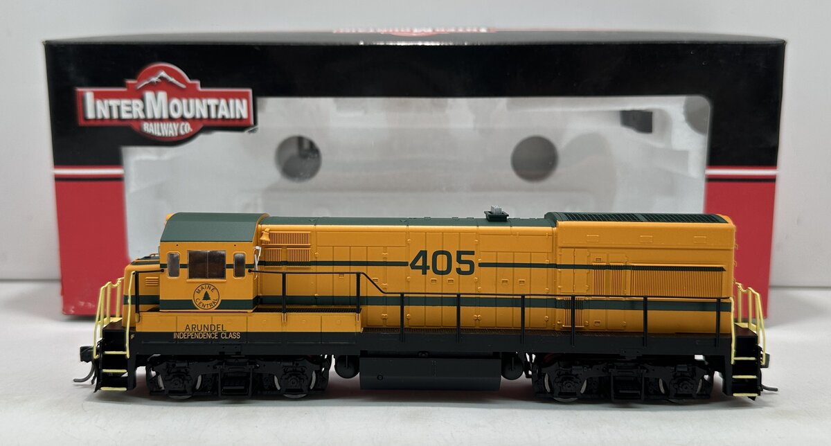 InterMountain 49451-02 HO Scale Maine Central U18B Diesel Locomotive #405 LN/Box