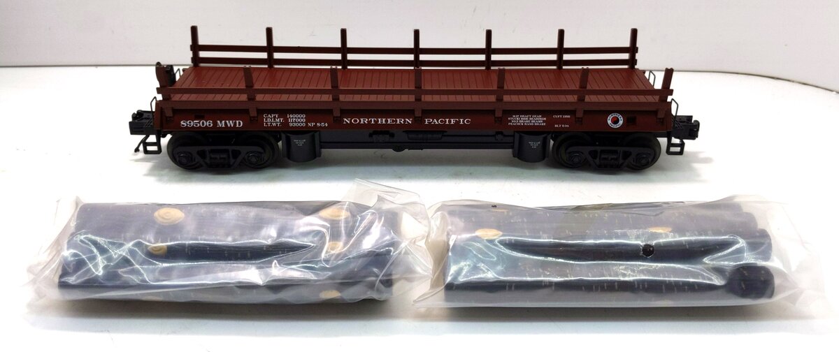 MTH 20-98719 Northern Pacific Operating Log Car