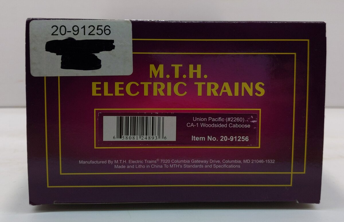 MTH 20-91256 Union Pacific CA-1 Woodsided Caboose