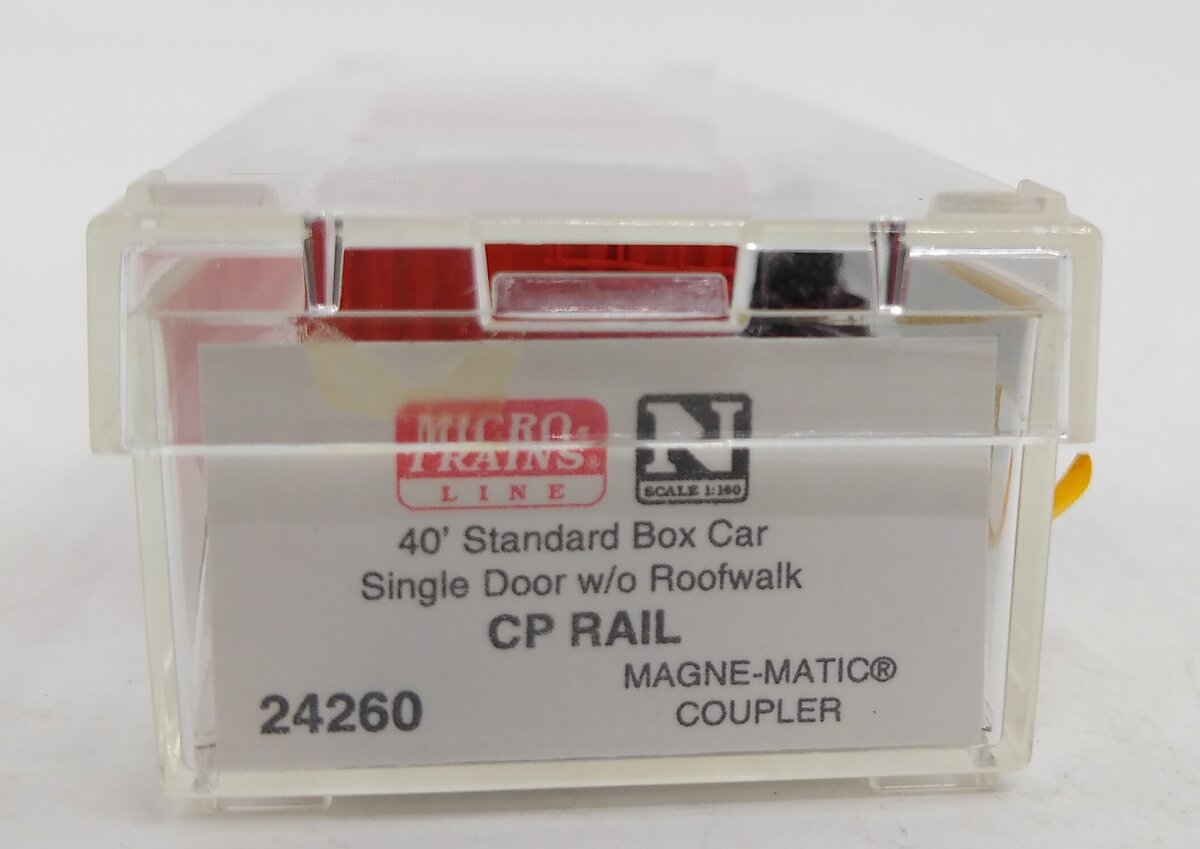 Micro-Trains 02400260 N CP Rail 40' Standard Single Door Boxcar #55935 LN/Box