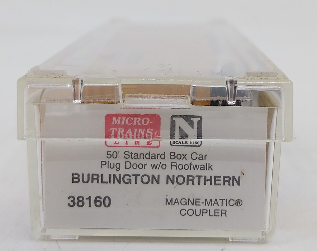 Micro-Trains 03800160 N Burlington Northern 50' Standard Boxcar #745461