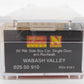 Micro-Trains 02500910 N Wabash Valley 50' Single Door Rib Side Boxcar #8161 LN/Box