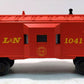 Lionel 6-16538 O Gauge Louisville & Nashville Bay-Window Caboose #1041 EX/Box