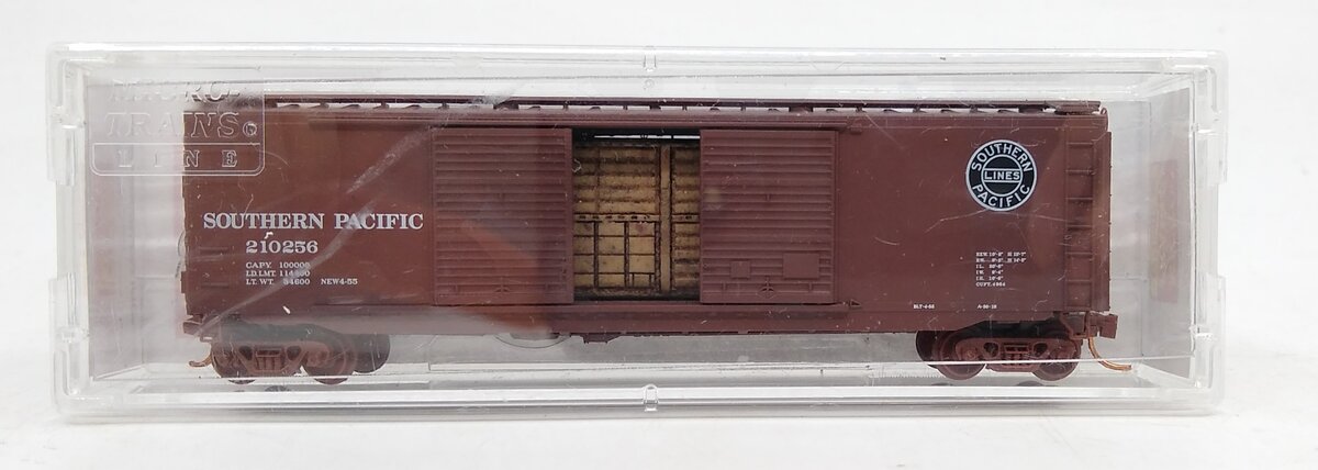 Micro-Trains 03400392 N SP 50' Double-Door Boxcar w/Freight Load #210256