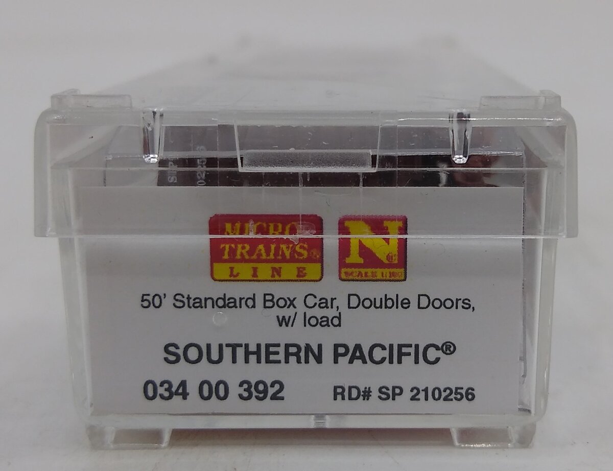 Micro-Trains 03400392 N SP 50' Double-Door Boxcar w/Freight Load #210256