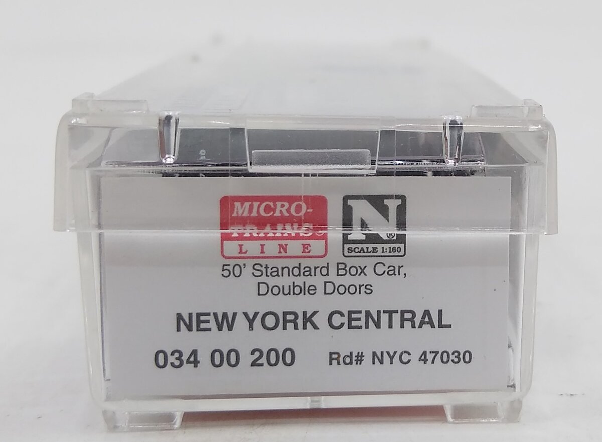 Micro-Trains 03400200 N Scale NYC 50' Standard Double Door Boxcar #47030