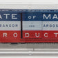 Micro-Trains 03100472 N Bangor & Aroostook 50' Single Door Boxcar #10038
