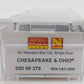 Micro-Trains 02000276 N C&O 40' Standard Sliding Door Boxcar #3203