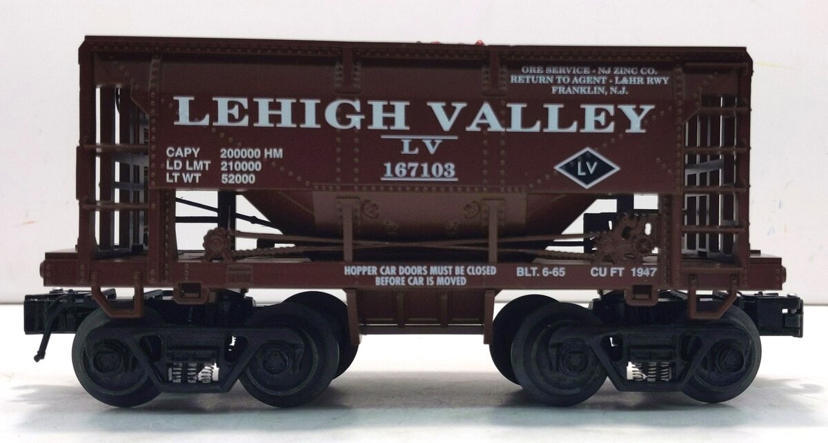 RMT 96738 O Lehigh Valley Ore Car #167103 LN/Box