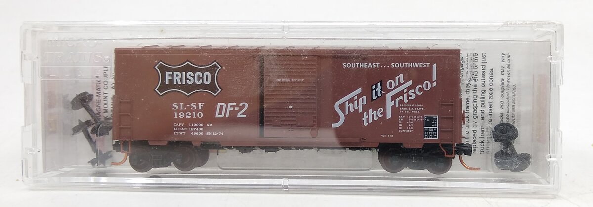 Micro-Trains 02400370 N St Louis - San Francisco 40' Single Door Boxcar #19210