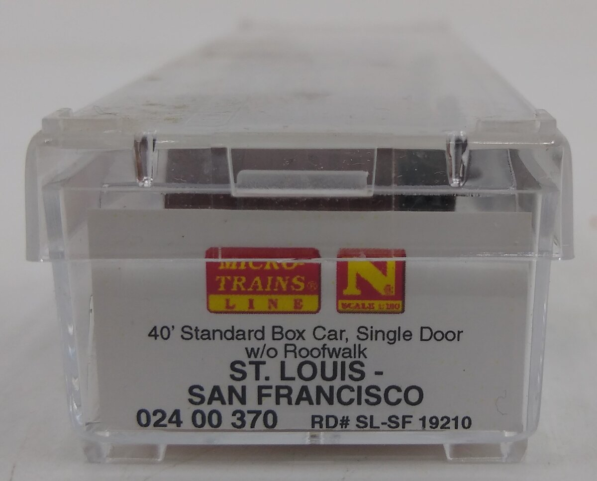 Micro-Trains 02400370 N St Louis - San Francisco 40' Single Door Boxcar #19210