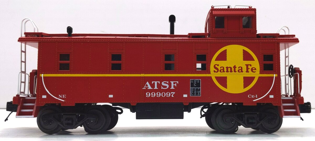 MTH 20-91371 O Gauge Santa Fe Steel Caboose #999097