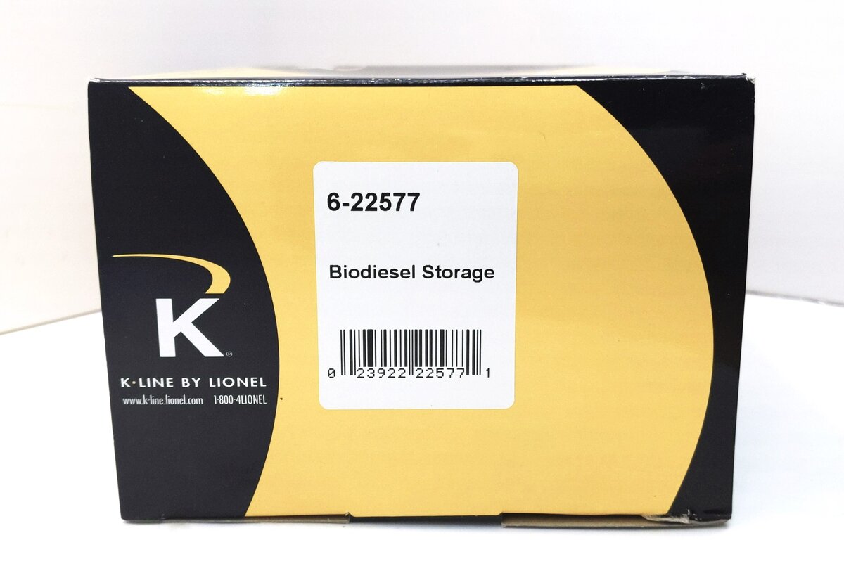 K-Line 6-22577 O Gauge Biodiesel Storage Tank with 2 Figures