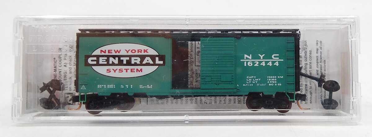 Micro-Trains 02000390 N New York Central 40' Single Door Boxcar #162444