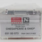Micro-Trains 03100073 N Chesapeake & Ohio 50' Standard Single Door Boxcar #21463