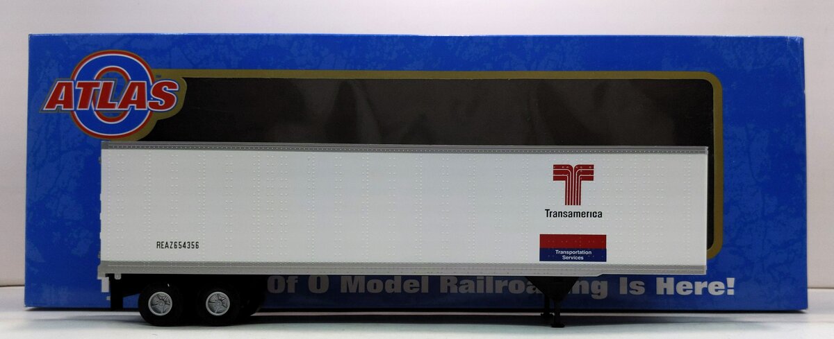 Atlas 8959-1 O Gauge Transamerica 45' Pines Trailer #654356 LN/Box