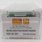 Micro-Trains 03000201 N BN 50' Double Door Rib Side Boxcar #222558 LN/Box