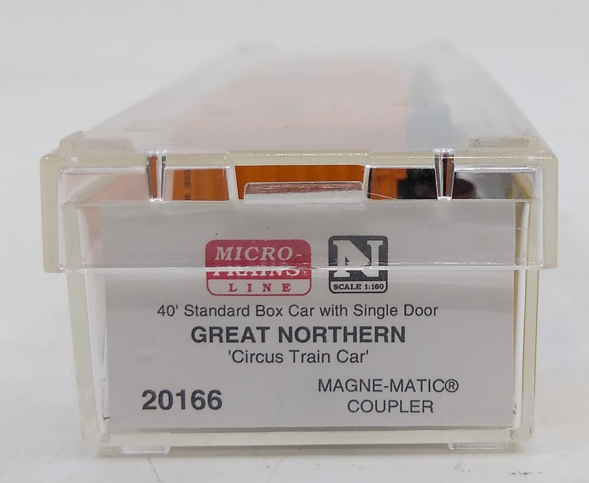 Micro-Trains 02000166 N Great Northern 40' Standard Single Door Boxcar #19038