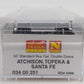 Micro-Trains 03400251 N ATSF 50' Standard Double Door Boxcar #4398