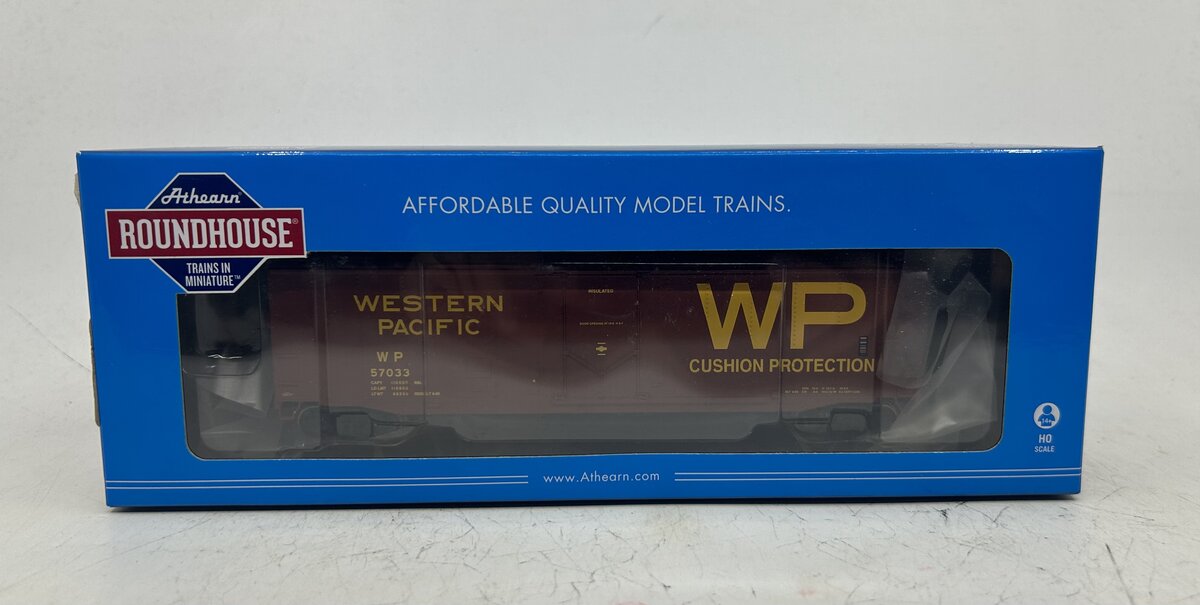 Roundhouse 79117 HO WP 50' Plug Door Smooth Side Box Car #57033
