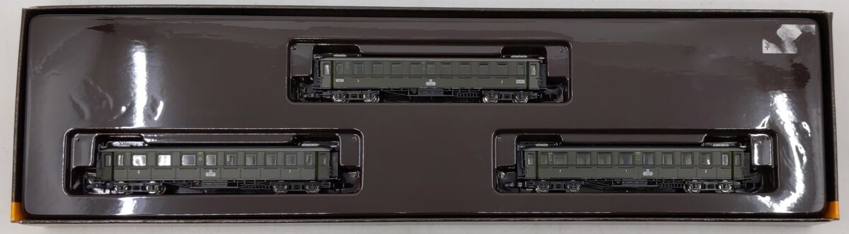 Marklin 87945 Z Scale DRG Express Train Passenger 3-Car Set LN/Box