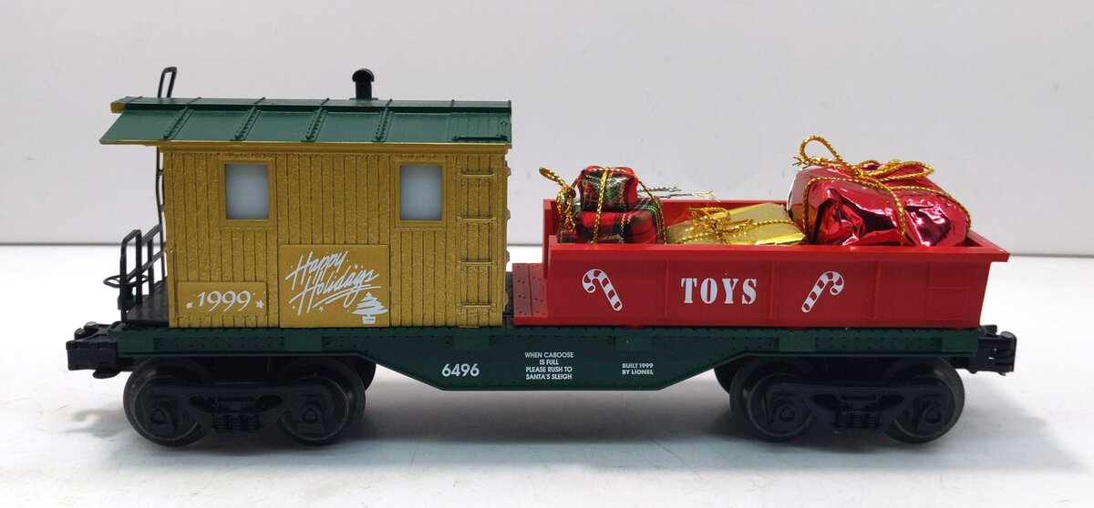 Lionel 6-26519 O Gauge Holiday Work Caboose #6496 LN/Box