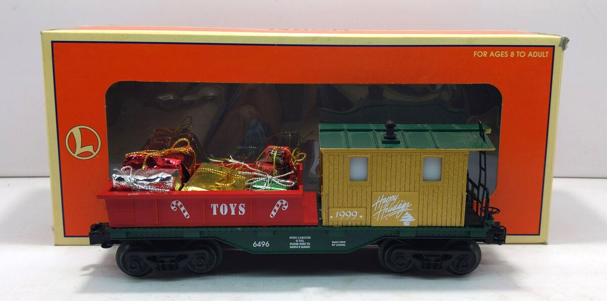 Lionel 6-26519 O Gauge Holiday Work Caboose #6496 LN/Box